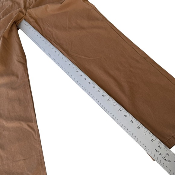 NWT Old Navy Ultimate Slim Pants Brown Cotton Chino Minimalist Men's 38x34 - Picture 10 of 11